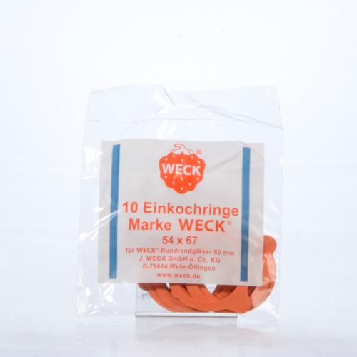 Produktbild Weck Gummiringe (10 Stk., 0.00 l)