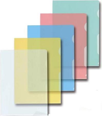 Actual product image Kolma A4 smooth superstrong assorted folders (A4, 10 x)