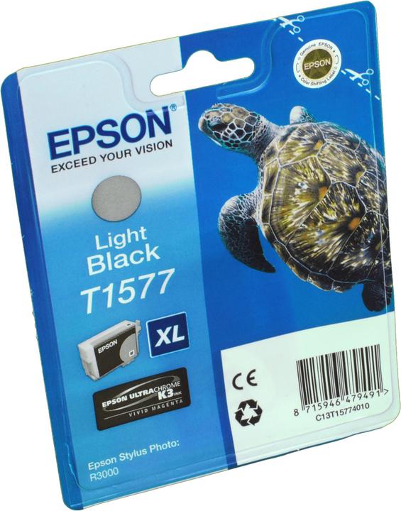 Produktbild Epson T1577 Ultra Chrome K3 (LBK)