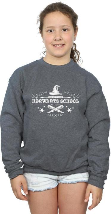 Actual product image Girls Hogwarts First Year Sweatshirt (152, 158)