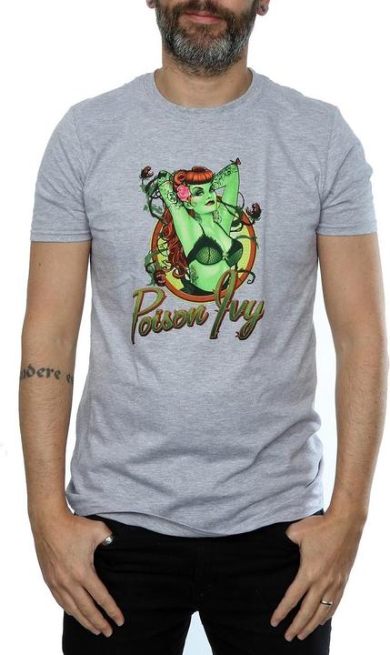 Image du produit Universal Textiles Mens Poison Ivy Badge Heather T-Shirt (L)