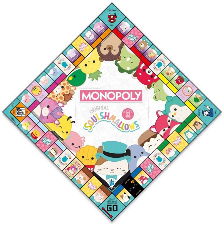 Actual product image Winning Moves Squishmallows Monopoly (English)