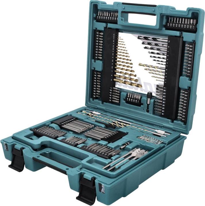 Actual product image Makita Bits drill tool assortment 200 pcs. (6 mm, 1 mm, 6.5 mm, 5.5 mm, 10 mm, 1.5 mm, 7 mm, 3 mm, 5 mm, 8 mm, 2.5 mm, 3.5 mm, 4.5 mm, 3.2 mm, 2 mm, 4 mm)