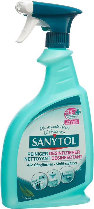 Actual product image Sanytol Cleaner disinfectant all surfaces spray bottle