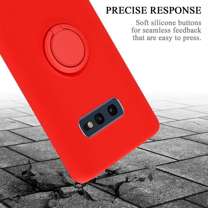 Actual product image Cadorabo TPU Liquid Ring Silicone Case Cover (Samsung Galaxy S10e)