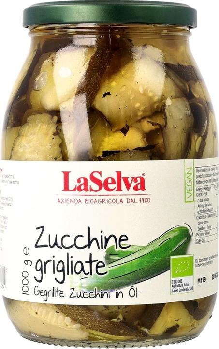 Produktbild LaSelva GB Gegrillte Zucchini in Öl (1000 g)