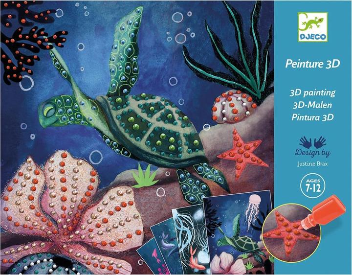 Image du produit Djeco Peinture 3D Abysses