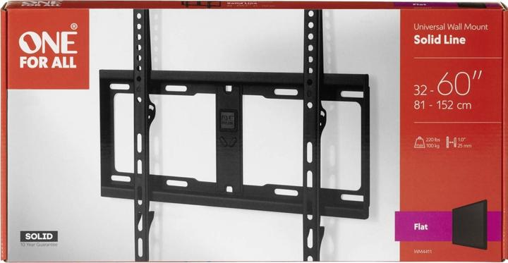 Produktbild One for All Solid WM4411 (Wand, 60", 100 kg)