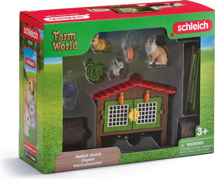 Actual product image Schleich Kaninchenstall