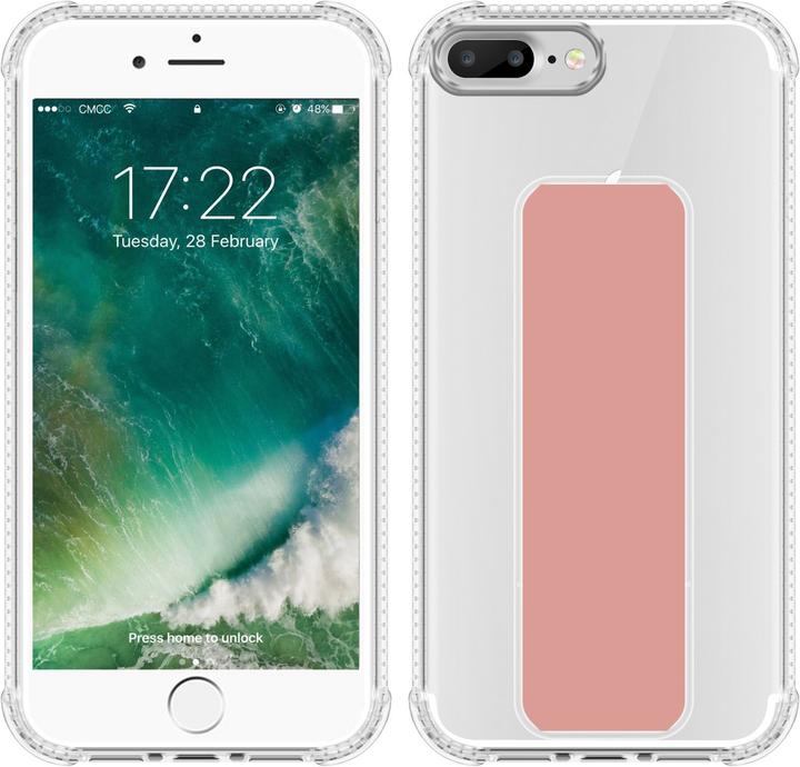 Actual product image Cadorabo Case for Apple iPhone 7 PLUS / 7S PLUS / 8 PLUS in TPU with holder LM167 Style (Apple iPhone 7 Plus, Apple iPhone 7s Plus)