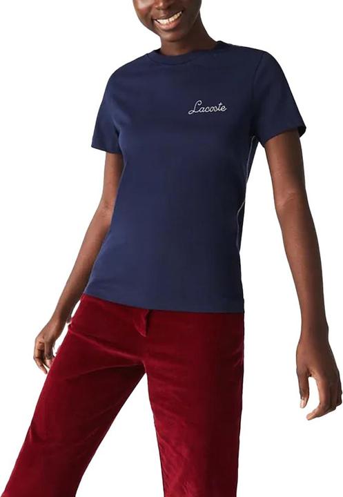 Immagine prodotto Lacoste Maglietta Ricamato Girocollo Donna (34 D)