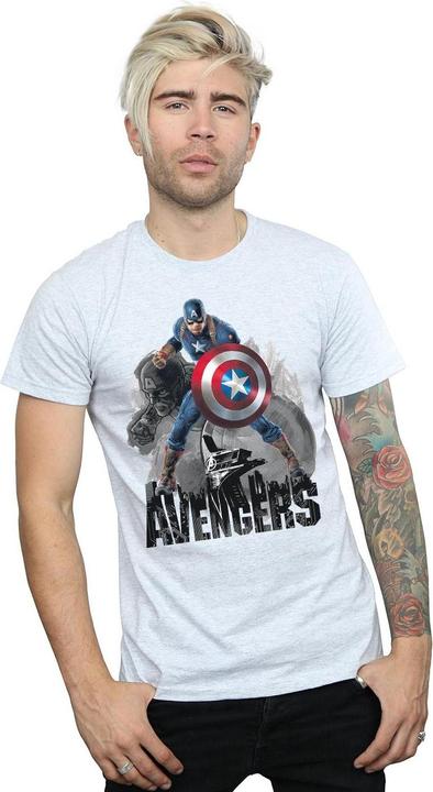 Produktbild Captain America Action Pose TShirt (L)
