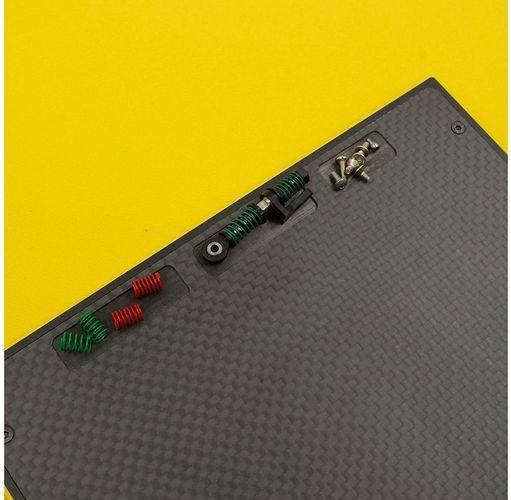 Actual product image Yeah Racing Setup Plate Graphite for Mini-Z