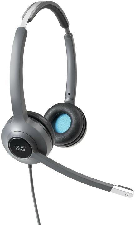 Immagine prodotto Cisco Auricolare 522 Duo 3.5mm e adattatore USB-A (Cablato, USB-A)