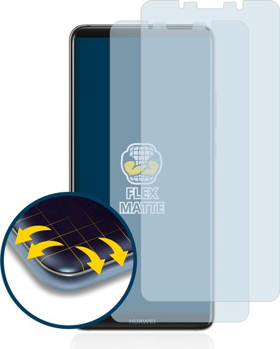 Actual product image BROTECT Full-Cover Protector Matte (2 Piece, Mate 10 Pro)