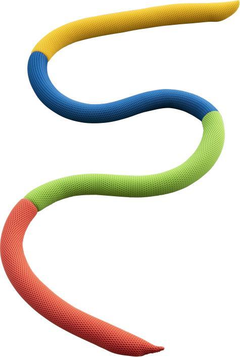 Actual product image Beluga Balancing snake, large