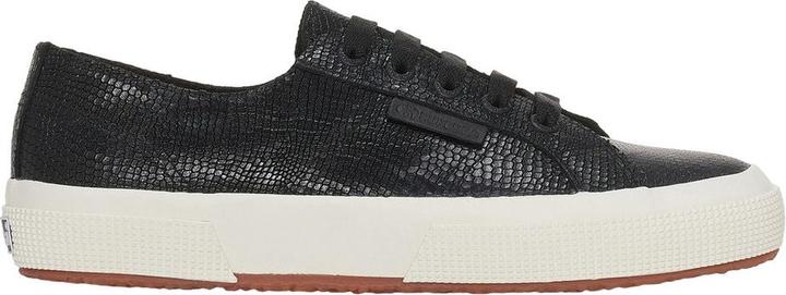 Actual product image Superga Womens/Ladies 2750 Snake Print Grain Leather Trainers (37)