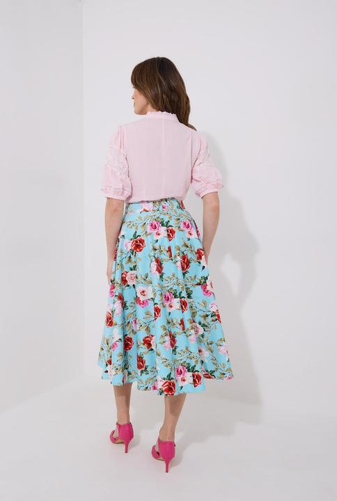 Produktbild Joe Browns Flattering Vintage Rose Print Full Skirt (36)