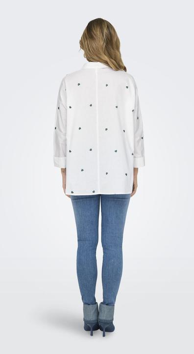 Actual product image Only Box fit shirt collar Long sleeve cuffs Shirt Shirt Shirt (M)