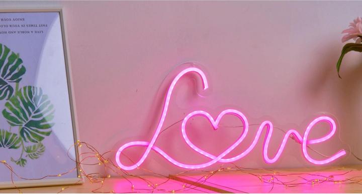 Immagine prodotto Vegas Lights Neon Sign Love (43 cm, Interno)