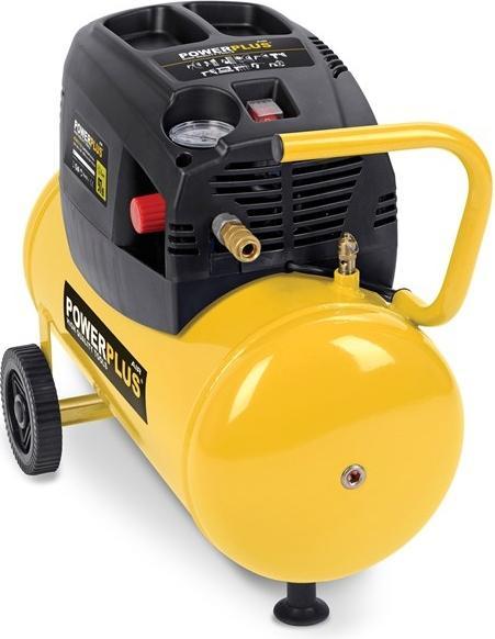 Produktbild Powerplus Kompressor 1100W 24L ölfrei (8 Bar, 24 l)