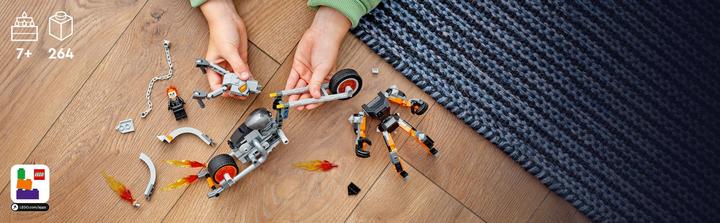 Actual product image LEGO 76245 Ghost Rider with Mech & Bike (76245, LEGO Marvel)