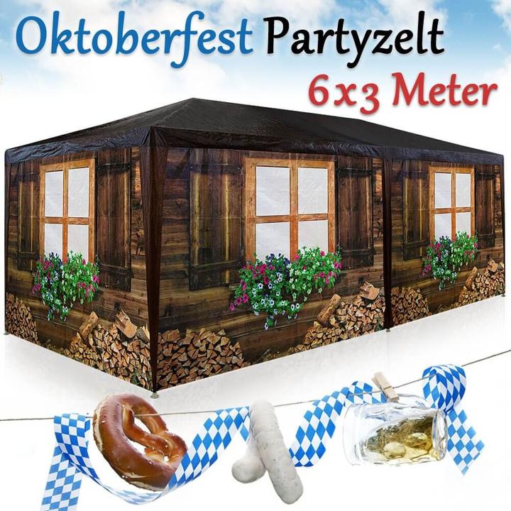 Actual product image Casaria Pavilion (600 cm, 300 cm)