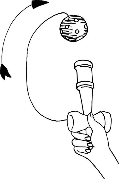 Actual product image Goki Wooden Kendama