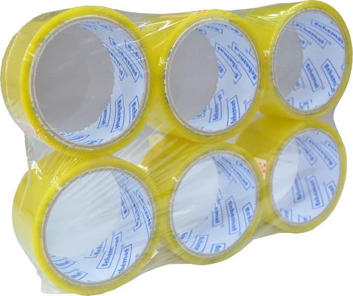 Produktbild Schemat Klebeband 48mmx45,7m transparent (6 Stück) (48 mm)