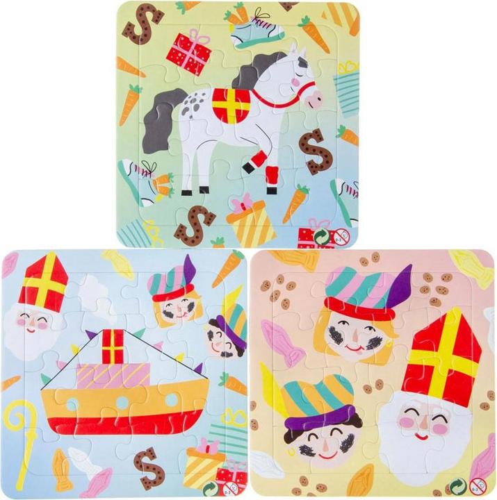 Produktbild LG-Imports Puzzle Sinterklaas, 16. (3 Teile)