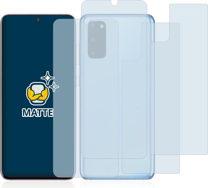 Productafbeelding BROTECT Antireflecterende schermbeschermer mat (2 Stuk, Samsung Galaxy S20+)