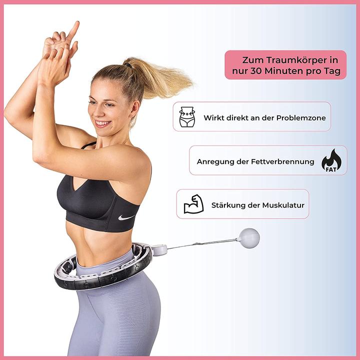 Immagine prodotto Bellage Hula Hoop intelligente (112 cm, 300 g)