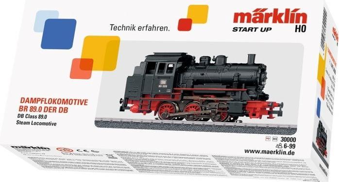 Märklin Start up - Locomotive tender série 89.0 (Piste H0)