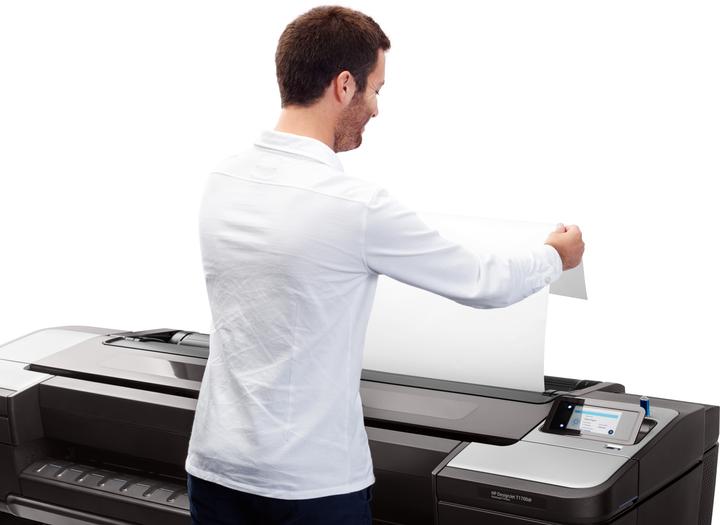Actual product image HP T1700, 44" DesignJet (Ink, Colour)