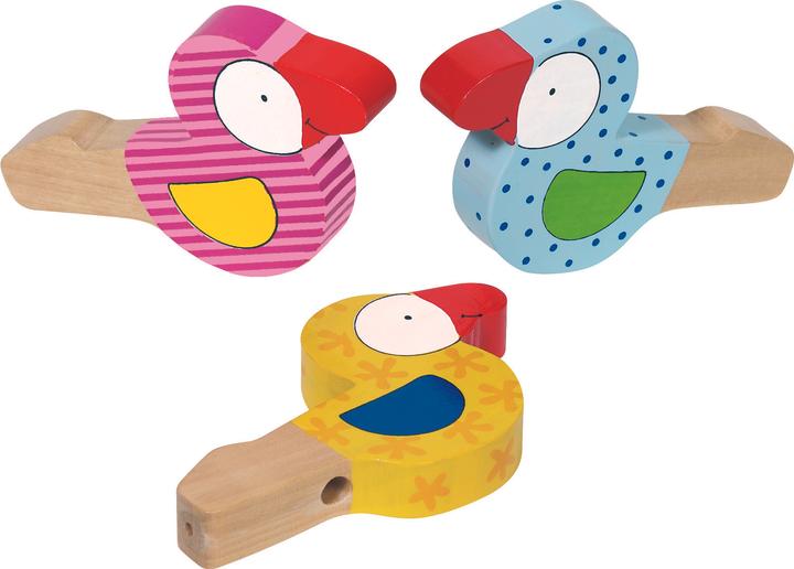 Actual product image Goki Wooden bird flute (German)
