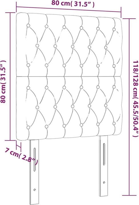 Immagine prodotto VidaXL Fran (144 x 7 x 88 cm)