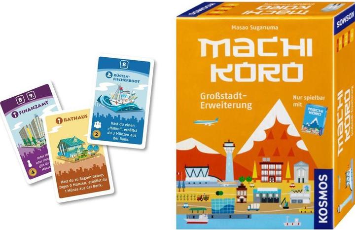Produktbild Kosmos Machi Koro: Grossstadt - Erweiterung (Deutsch)