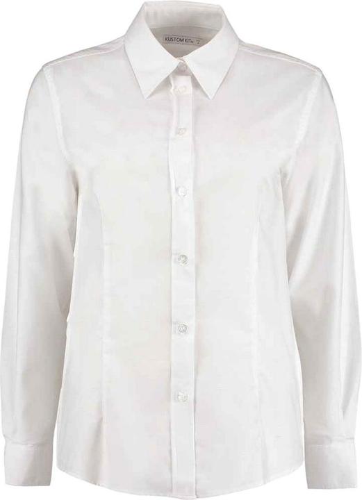 Actual product image Kustom Kit Womens/Ladies Workplace Long Sleeve Oxford Blouse (44 D)
