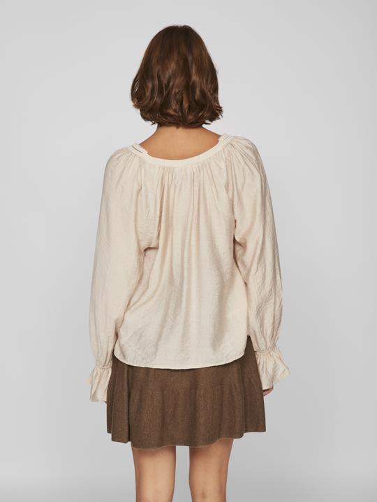 Actual product image Vila V-neck top with long sleeves (34)