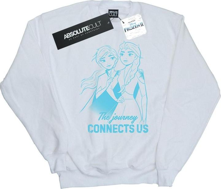 Immagine prodotto Disney Frozen 2 Elsa and Anna The Journey Connects Us Felpa Ragazzi (128)