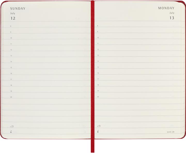 Actual product image Moleskine Taschenagenda Daily (9 x 14 cm, English)