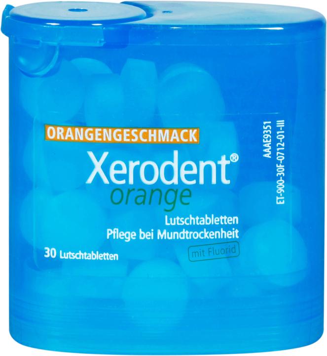 Produktbild Xerodent orange Lutschtabletten, 30 St. Tabletten