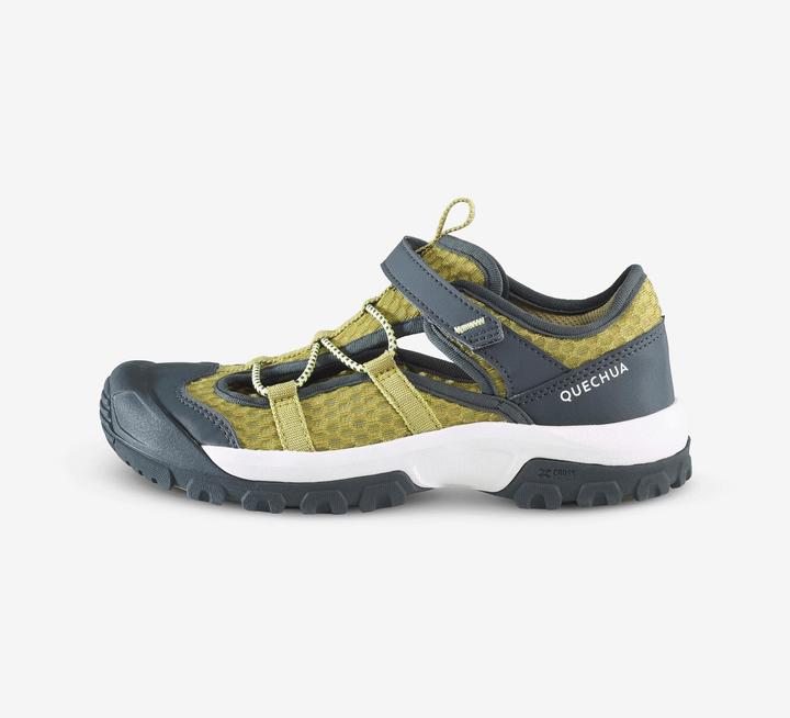 Image du produit Quechua Chaussures respirantes de randonnée enfant, MH900 kaki (33)