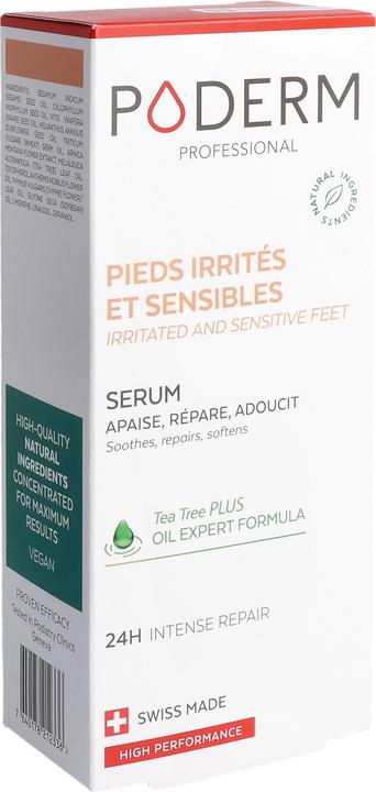 Produktbild Poderm Serum juckende und empfindliche Füsse (Fusscrème & Fussgel, 75 ml)