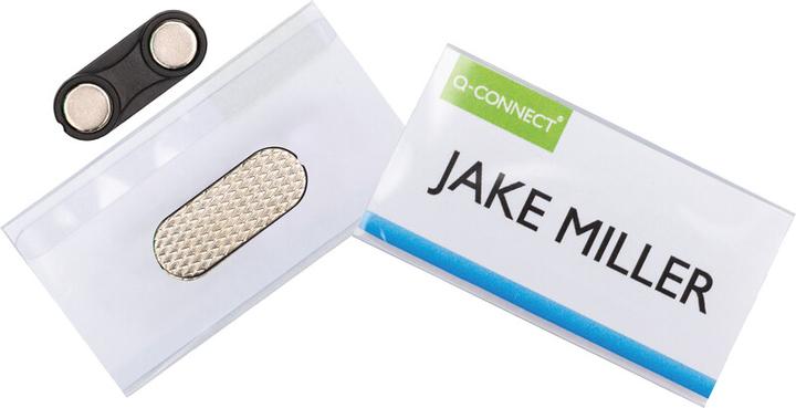 Actual product image Q-Connect Name badges with magnet