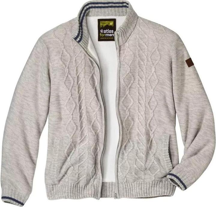 Image du produit Atlas For Men Veste en tricot torsadé doublée de molleton pour hommes (3XL)