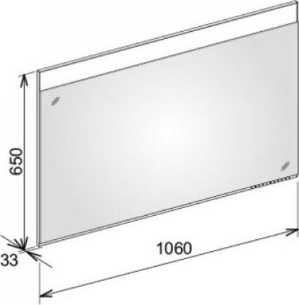 Produktbild Keuco Lichtspiegel EDITION 400