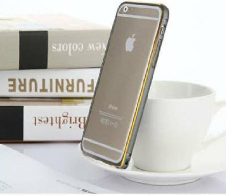 Immagine prodotto Okmore Paraurti in metallo per iPhone 6 oro (Apple iPhone 6)