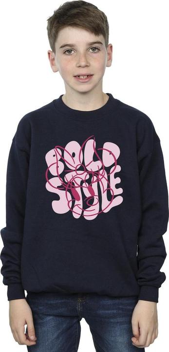 Actual product image Disney Boys Minnie Mouse Bold Style Sweatshirt (128)
