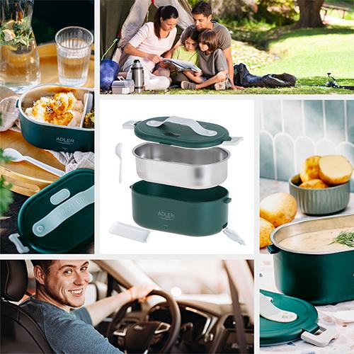Immagine prodotto Adler AD 4505 verde Scaldavivande elettrico